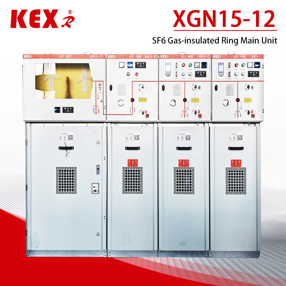 50 juegos de gabinete de unidad principal de anillo XGN15-12 SF6 en producción en masa
