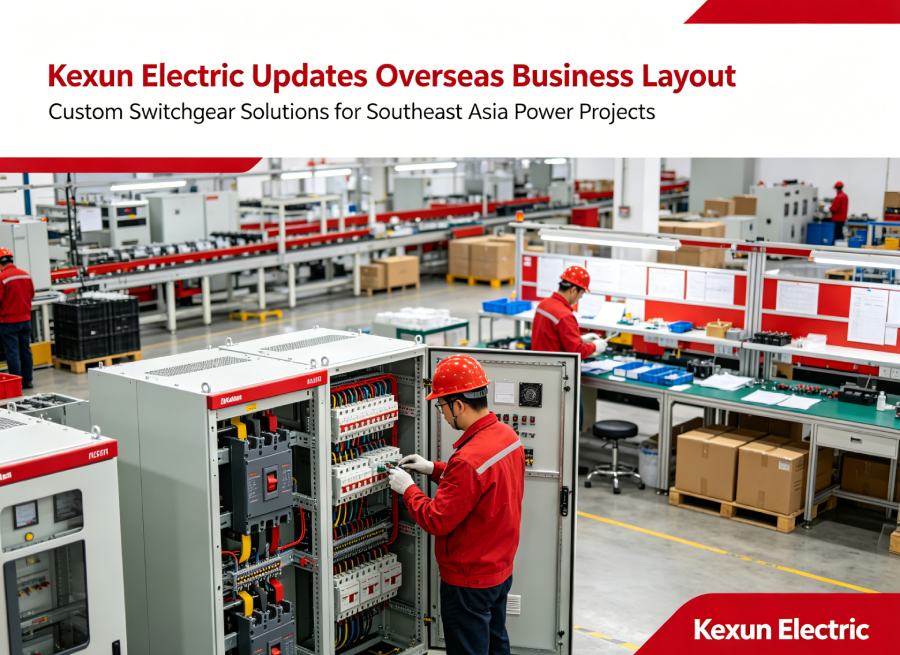 Kexun Electric optimiza las soluciones de aparamenta en el extranjero para la demanda de proyectos de energía del sudeste asiático en 2026