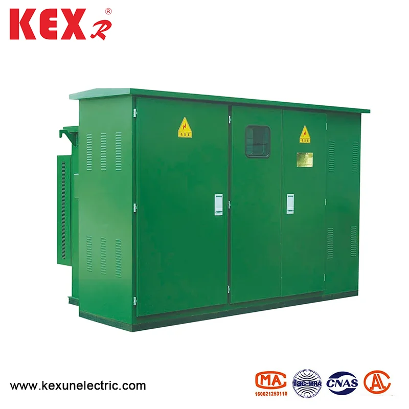 Transformador de caja estadounidense preinstalado